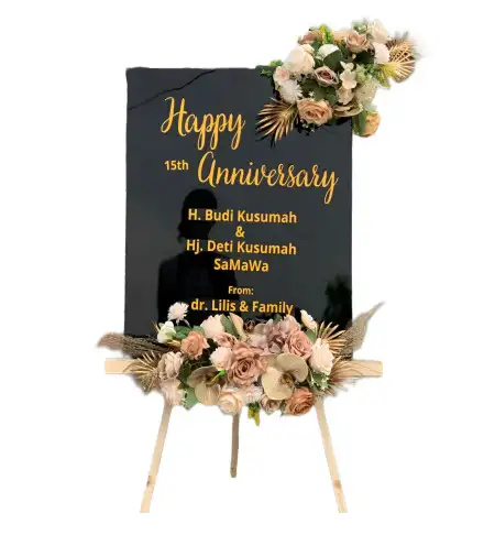 Papan Bunga Akrilik Bundah